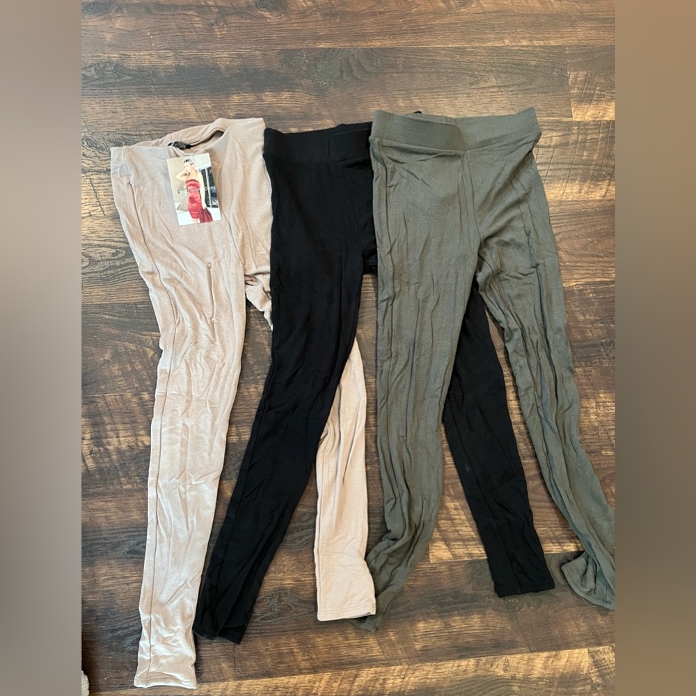 BUNDLE 3 naked wardrobe women leggings